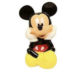 Disney Mickey Mouse Piggy Bank for Boys & Girls – Kids Ceramic Coin Bank NIB